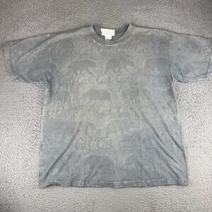 California Golden Bears All Over Print Vintage Shirt Made In USA Men's Large